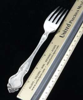 Wallace Violet Sterling Lunch Fork Flatware 1904 No Mono  