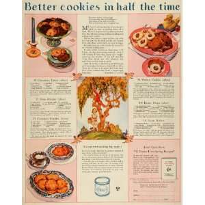 1927 Ad Procter & Gamble Crisco Shortening Frosting Cookie 