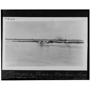  Memphis,Tennessee,TN,Harbor,1927 Flood,Seaplane