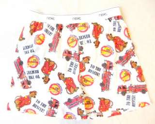 Mens Boxer Shorts Underwear Scooby Doo To The Rescue Firefighter Fire 