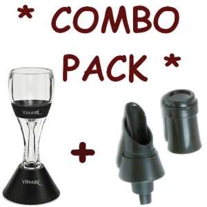    Vin Aire Instant Wine Aerator AND Wine Pourer / Stopper: Baby
