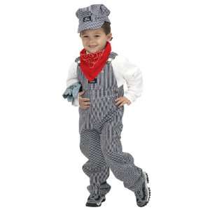 Lets Party By Aeromax Jr. Train Engineer Suit Toddler / Child Costume 