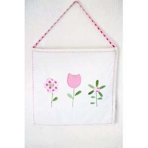  Tickled Pink Wall Art White: Baby