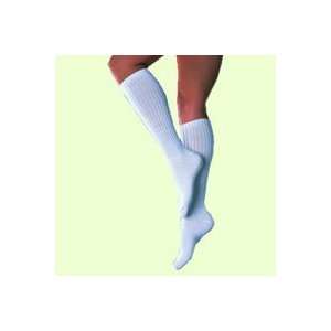   Knee length Diabetic Sock, White, Medium: Health & Personal Care