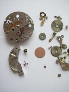 Lot of Durowe caliber 435 watch movement parts  