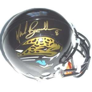  Mark Brunell Jacksonville Jaguars Autographed Mini Helmet 