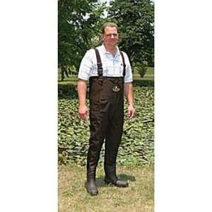 Chest Wader, Nylon Stretch, Size 12:  Industrial 
