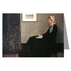   with these 12 Vintage Note Cards of Whistlers Mother