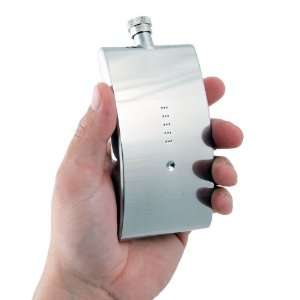  Curve Stainless Steel Hip Flask: Kitchen & Dining