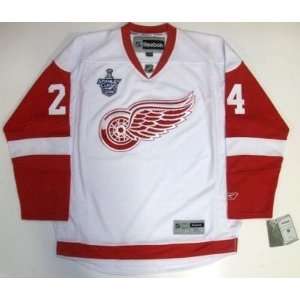 Chris Chelios 08 Cup Detroit Red Wings Rbk Jersey Real   Small  
