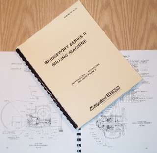 BRIDGEPORT Mill Series II Standard 4J Head Op Manual 2  