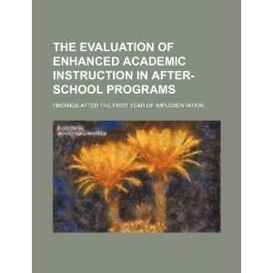 enhanced academic instruction in after school programs findings after 