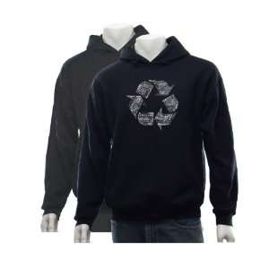   Recycle Hoodie XL   Created using 86 recyclable items 