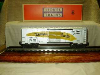 Lionel Postwar 6464 100 Western Pacific Yellow Feather Boxcar w 