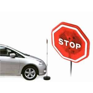   : Parkez Flashing LED Light Parking Stop Sign for Garage: Automotive