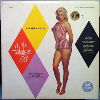   big hits from the fabulous 50s LP VG+ L1592 JAYNE MANSFIELD Cover