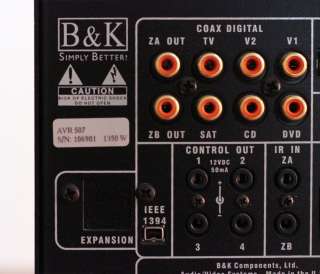 Back to home page    See More Details about  B&K AVR507 Receiver 