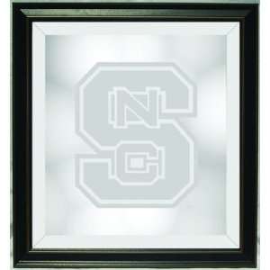  State Wolfpack 20 x 18.5 Framed Wall Mirror NCAA College Athletics 