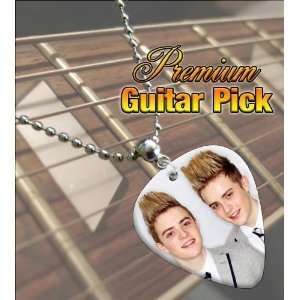  Jedward Premium Guitar Pick Necklace: Musical Instruments