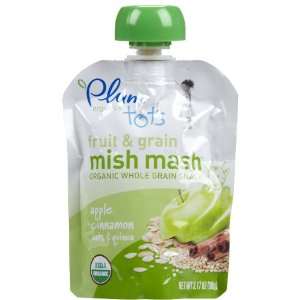  Plum Organics Mish Mash   Apple Cinnamon Oats & Quinoa   6 