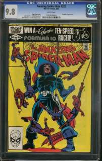 AMAZING SPIDER MAN #225 CGC 9.8 WHITE PAGES HIGHEST CERTIFIED!  