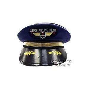 Childs Airline Pilot Costume Hat Toys & Games