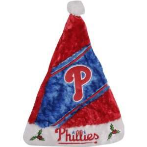  Philadelphia Phillies HIMO Colorblock Santa Hat: Sports 