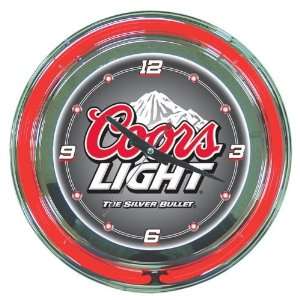  Coors Light 14 inch Neon Wall Clock: Electronics