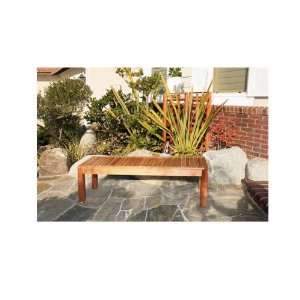  Rectangle Western Red Cedar Bench: Patio, Lawn & Garden