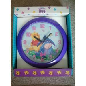    Disneys Winnie the Pooh and Eeyore 8.5 Clock: Home & Kitchen