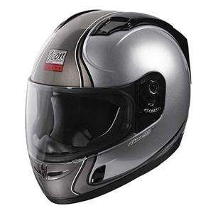  Icon Alliance SS Type 1 Helmet   Small/Silver Automotive