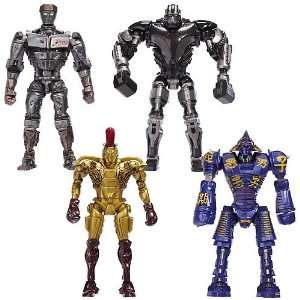  Real Steel Movie Deluxe Figures Wave 1 Set: Toys & Games