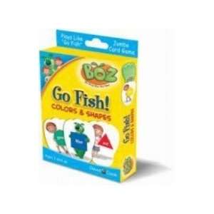    BOZs Jumbo Card Game Go Fish Colors & Shapes Toys & Games