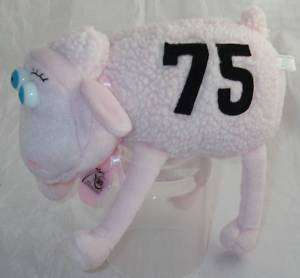 MWT Curto Plush Pink Serta SHEEP 75 Anniversary Cancer  