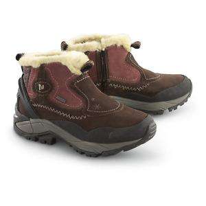 Womens Merrell Sleet 6 Waterproof Bracken Winter Boots Shoes New 