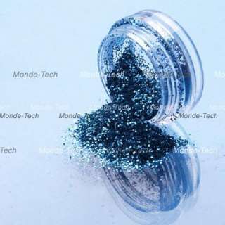 12 x mix color uv gel glitter dust powder for nail art tip decoration