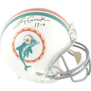  Larry Csonka Autographed Pro Line Helmet  Details: Miami 