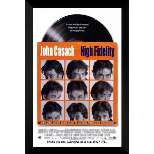   High Fidelity FRAMED 27x40 Movie Poster John Cusack