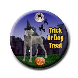  Weimaraner Halloween Pin Badge Button 