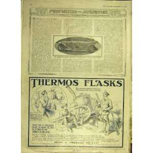  Motor Car Daimler Prince Wales Advert Thermos 1914: Home 