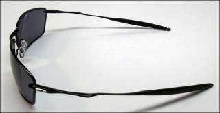 SEE PICS* Oakley MPH Square Whisker Sunglasses Polished Black/Gray 