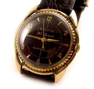 1950s BULOVA Automatic Self Winding 23j Wrist Watch   