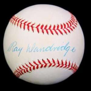  Ray Dandridge Autographed Ball   Negro League Star Onl Psa 
