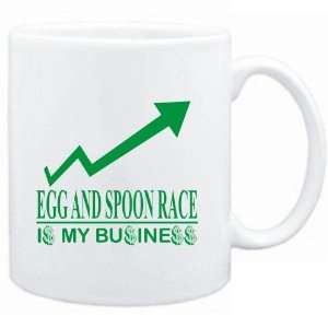  Mug White  Egg And Spoon Race  IS MY BUSINESS  Sports 