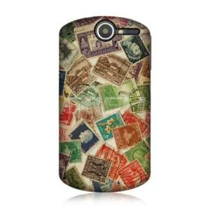   MAIL STAMPS PATTERN SNAP BACK CASE FOR HUAWEI U8800 IDEOS X5