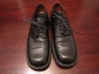   Mens Made Italy Leather Job Interview Oxford Dress Shoes Sz 8D  