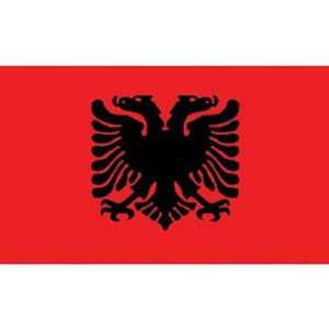  Albania Flag 2ft x 3ft Patio, Lawn & Garden