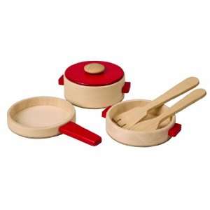  Plan Toys Planactivity Pot And Pans Play Set: Toys & Games