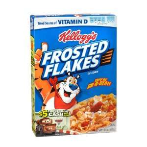 KELLOGGS FROSTED FLAKES CEREAL 14 OZ BOX  Grocery 