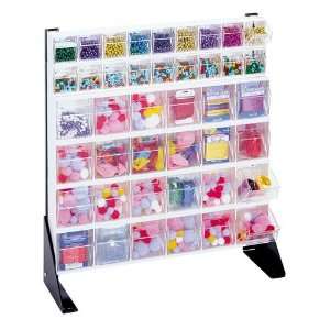 com Clear Tip Out Tilt Bin Floor Stand   QFS124 42   Product Display 